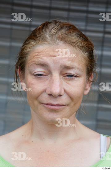 Face Head Hair Woman White Casual Chubby Street photo references