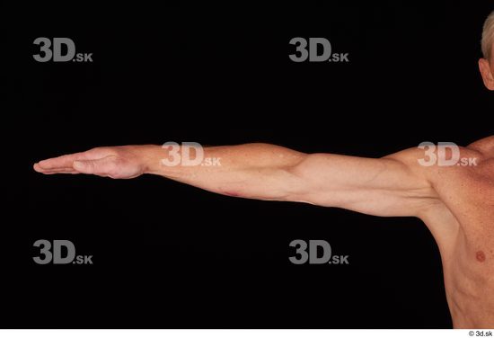 Arm Man White Nude Average Studio photo references