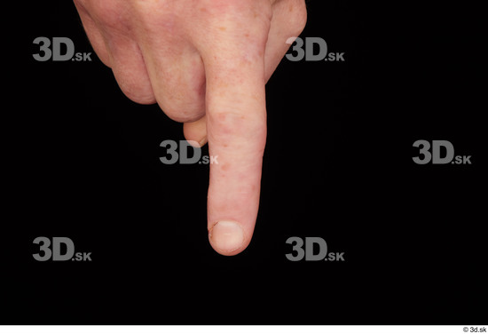 Fingers Man White Average Studio photo references