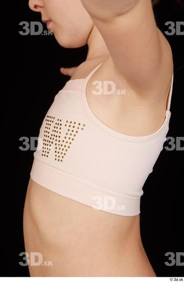 Chest Woman Underwear Slim Studio photo references