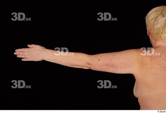 Arm Woman White Nude Chubby Studio photo references