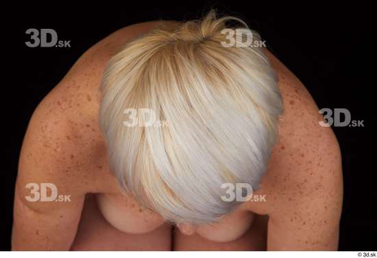 Hair Woman White Chubby Studio photo references