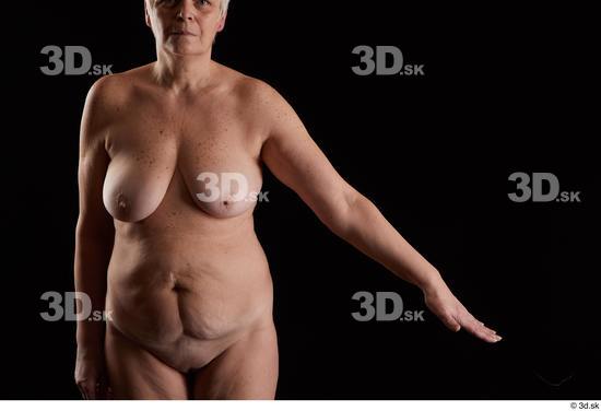 Arm Woman White Nude Chubby Studio photo references
