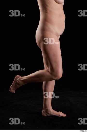 Calf Woman White Nude Chubby Studio photo references