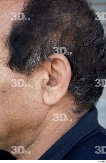 Ear Man White Sports Chubby Street photo references