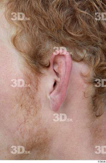 Ear Man White Casual Slim Street photo references