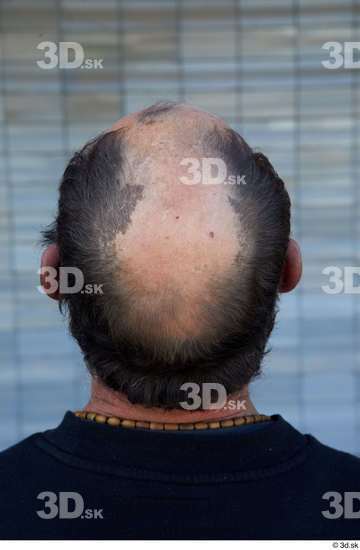 Head Hair Man White Casual Slim Bald Street photo references