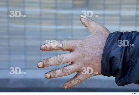 Hand Man White Casual Average Bearded Street photo references