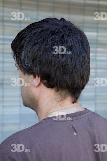 Head Hair Man White Casual Average Street photo references