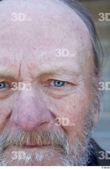 Eye Man White Casual Average Bearded Street photo references