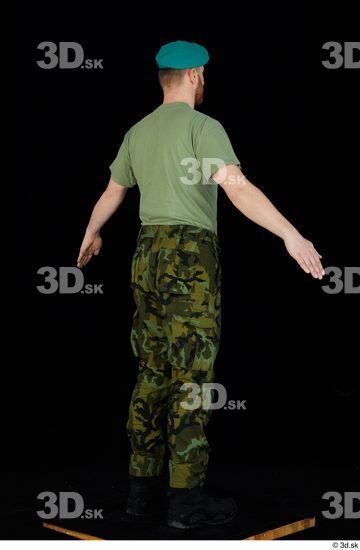 Whole Body Man White Army Shoes Shirt Trousers Average Standing Studio photo references