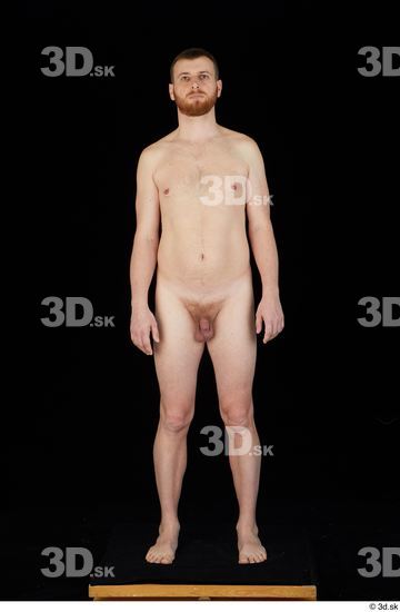 Whole Body Man White Nude Average Standing Studio photo references