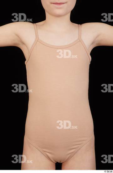 Chest Belly Woman Underwear Slim Studio photo references