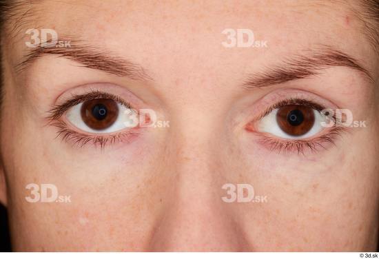 Eye Woman White Slim Pregnant Studio photo references