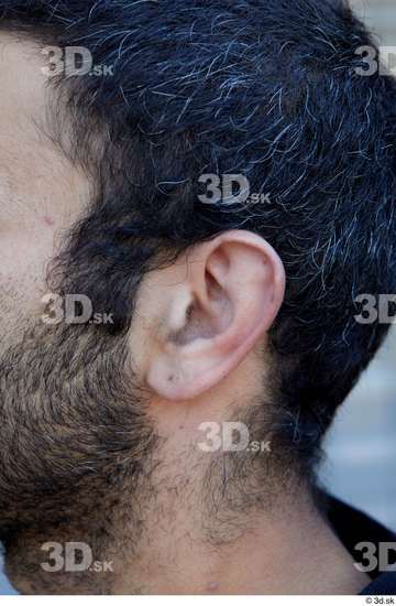 Ear Man White Sports Average Street photo references