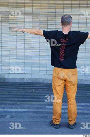 Whole Body Man T poses White Casual Average Standing Street photo references