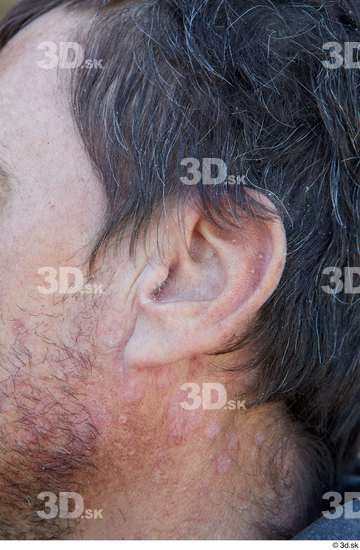 Ear Man White Casual Slim Street photo references