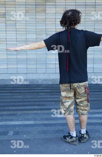 Whole Body Man T poses White Casual Average Standing Street photo references