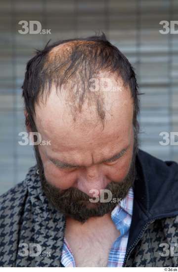 Head Hair Man White Casual Average Bearded Street photo references