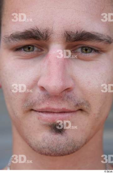 Face Nose Man White Casual Slim Street photo references