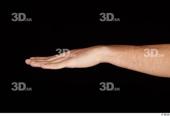 Hand Man White Nude Slim Studio photo references