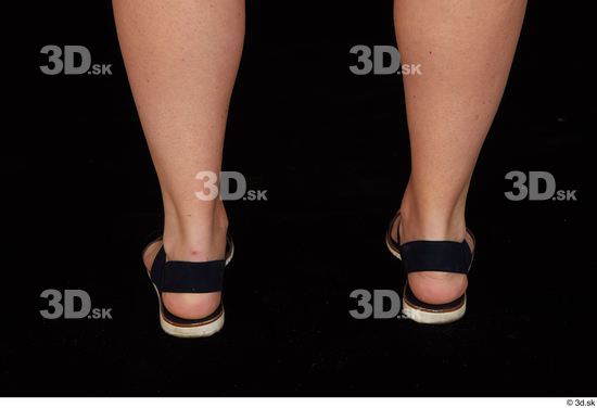 Foot Woman White Shoes Chubby Studio photo references