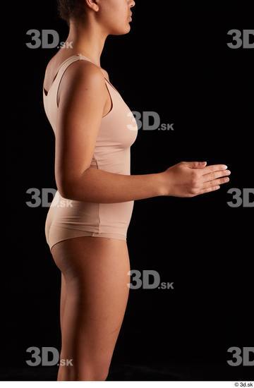 Arm Woman Black Underwear Average Studio photo references