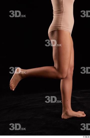 Calf Woman Black Underwear Average Studio photo references