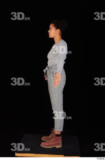 Whole Body Woman Casual Sweatshirt Trousers Average Standing Studio photo references