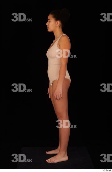 Whole Body Woman Underwear Average Standing Studio photo references