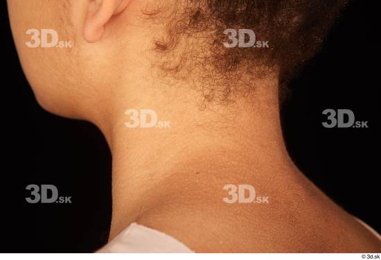 Neck Woman Average Studio photo references