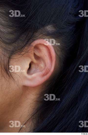 Ear Woman Slim Street photo references