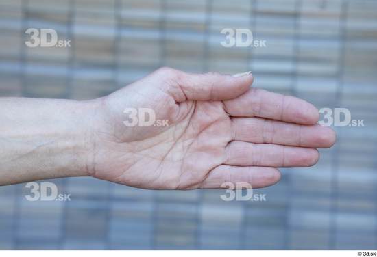 Hand Woman White Casual Average Street photo references