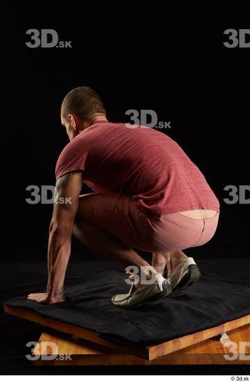 Man White Athletic Male Studio Poses