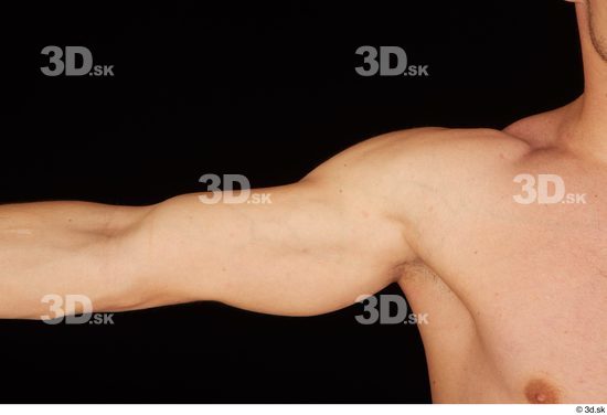 Man White Athletic Male Studio Poses