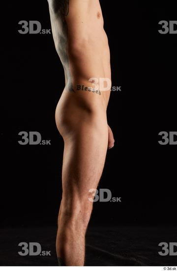 Man White Athletic Male Studio Poses