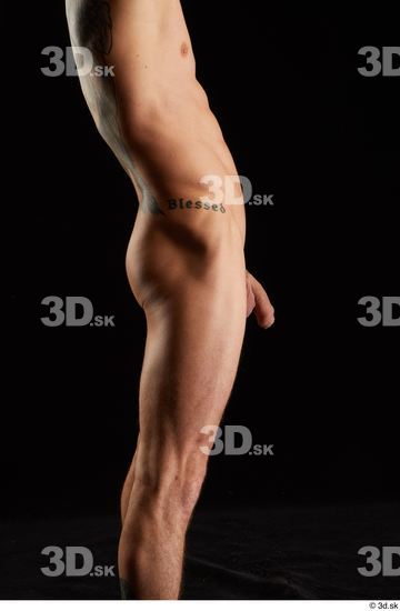 Man White Athletic Male Studio Poses