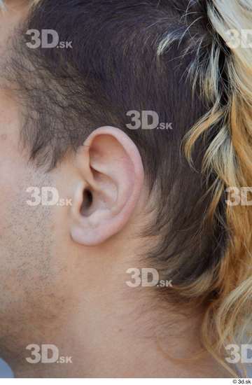 Ear Man White Sports Slim Street photo references