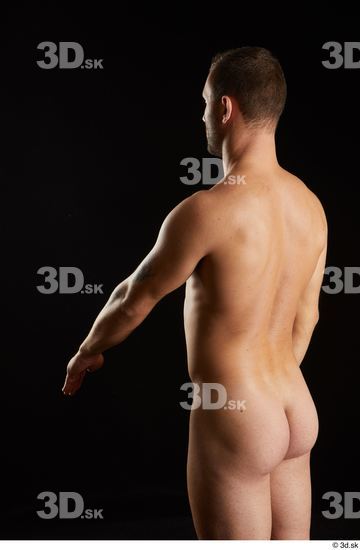 Arm Man White Nude Slim Studio photo references