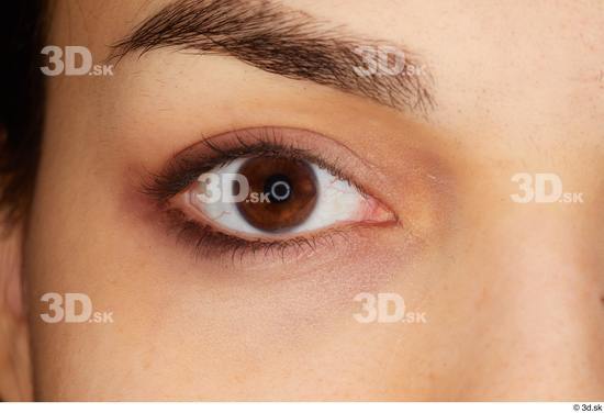 Eye Woman White Average Studio photo references