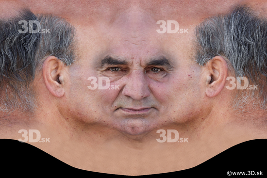 Head Man White Head textures