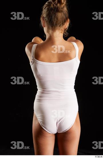 Back Woman Underwear Average Studio photo references
