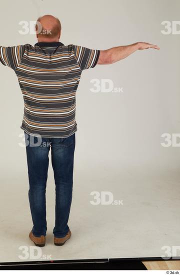 Whole Body Man T poses White Casual Average Standing Street photo references