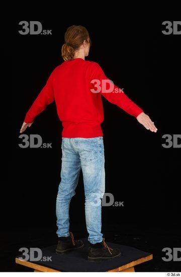 Man White Athletic Male Studio Poses