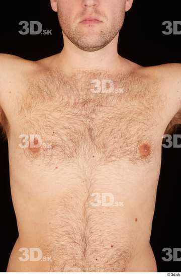 Chest Man White Nude Average Studio photo references