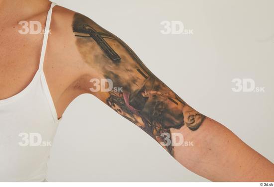 Arm Woman White Tattoo Casual Average Street photo references