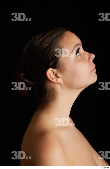 Woman White Chubby Female Studio Poses