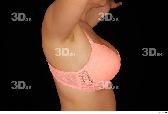 Woman White Chubby Female Studio Poses