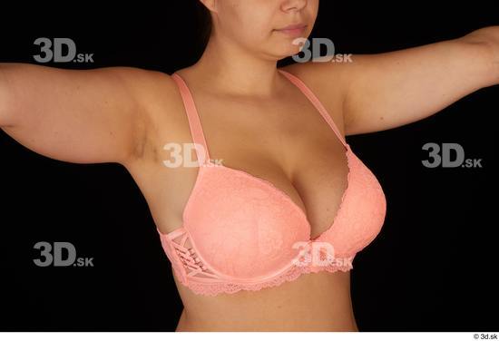 Woman White Chubby Female Studio Poses