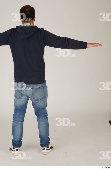 Whole Body Man T poses Casual Average Standing Street photo references